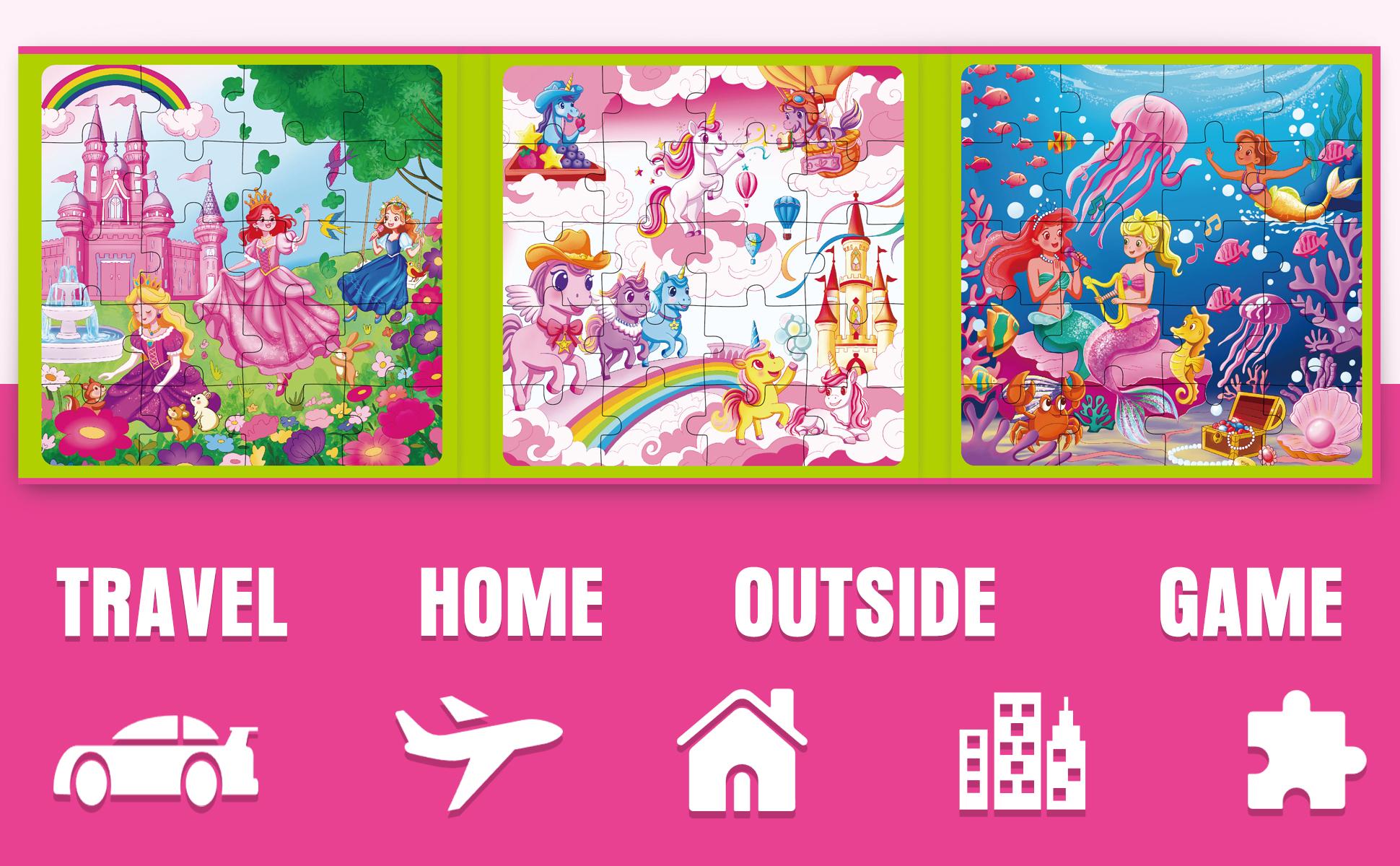 LumiKidz 3 themes Magnetic Puzzle is suitable for children aged 2-6,60 pieces set of travel toys,suitable for children aged 2-4, educational and learning magnets, and an ideal road travel activity toy for 3, 4, 5, 6, and 7 boys and girls