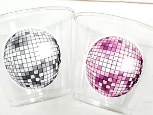 DISCO BALL Party Cups - Bachelorette Party Cups 70's Party Cups Bachelorette Party Cups Wedding Cups Bachelorette Party Favors Wedding Gifts