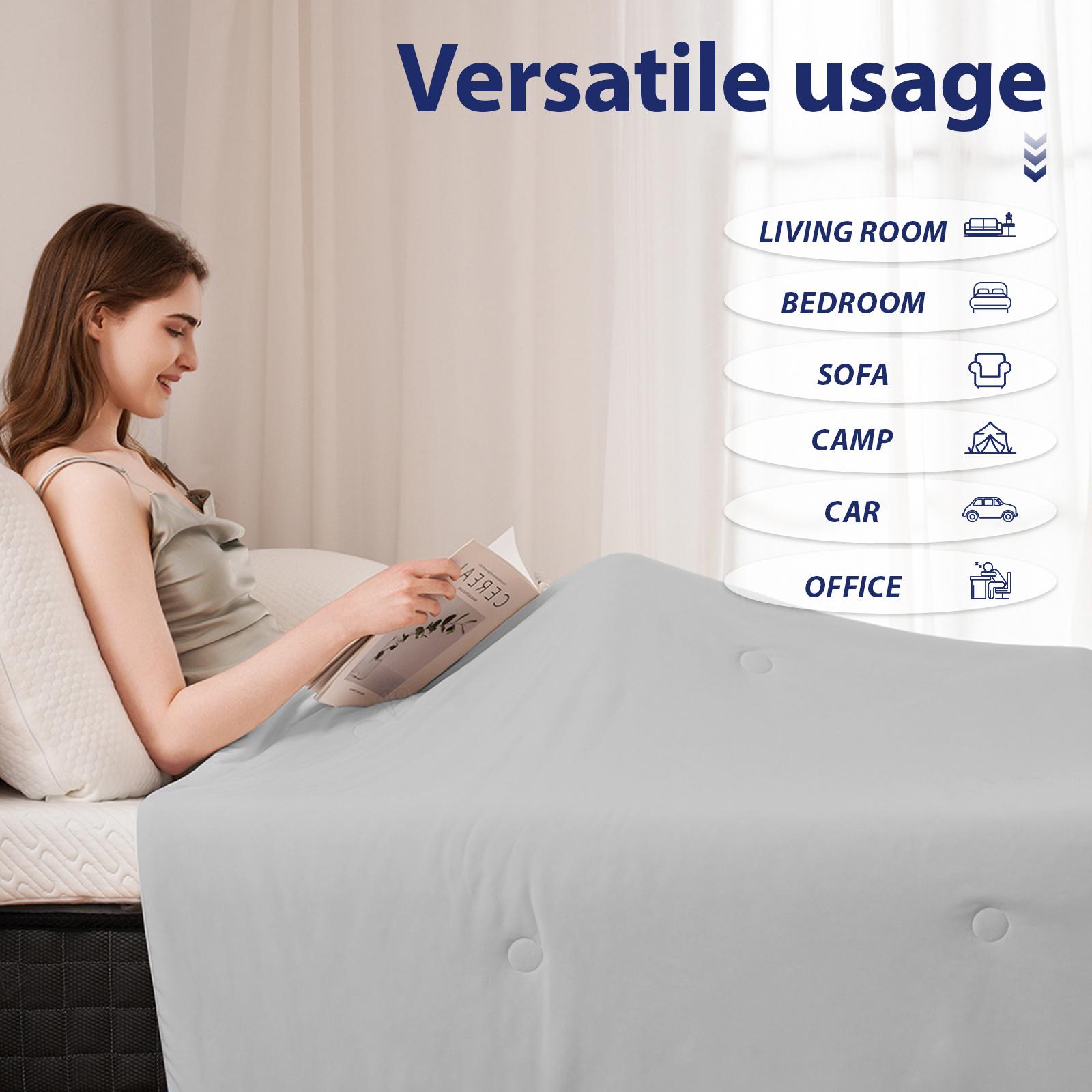 【VALUXE】 Cooling Blanket Queen Size, Lightweight Breathable Comforter for Hot Sleepers, Cold Sleep Technology for Night Sweats, All-Season Use