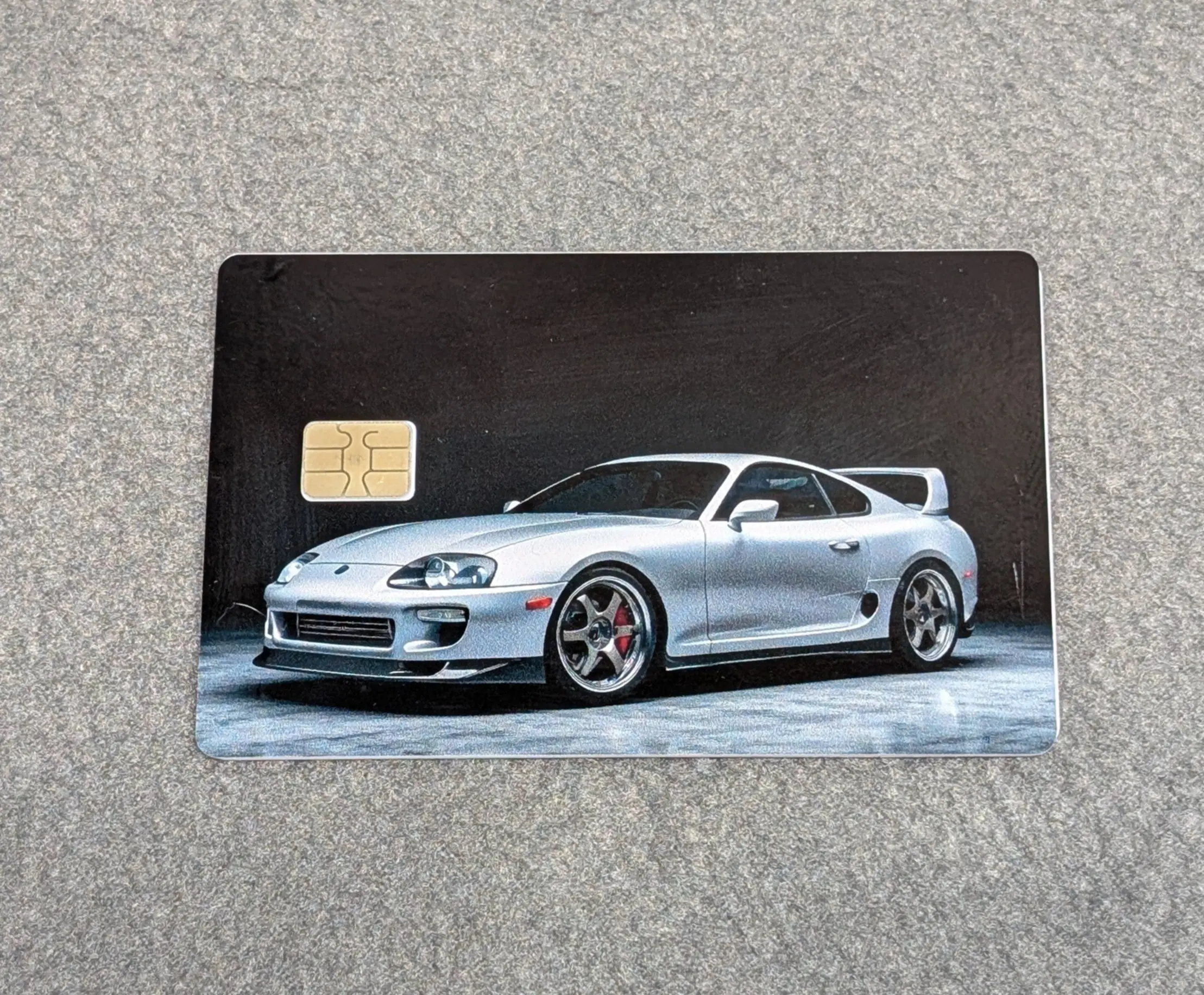 Supra #119 Card Protector Sticker, Overlay, Decorative Only
