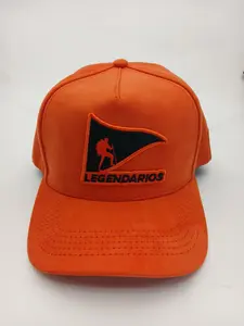 Orange Suede Legendarios High Profile Snapback Hat
