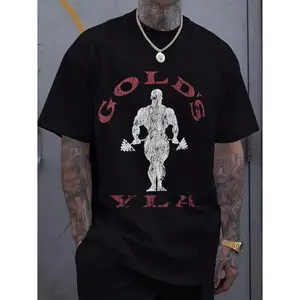 Cotton Soft Workout Tee - Men's Weightlifting & Bodybuilding Graphic T-Shirt for Gym Training & Fitness Lifestyle - Breathable Comfort Fit for Powerlifting and Strength Sessions