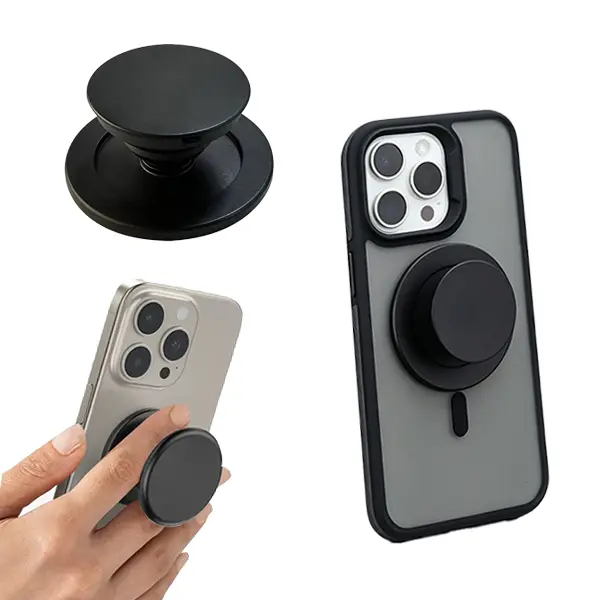 Magnetic Airbag Multifunctional Phone Finger Grip Stand, Collapsible & Expandable Phone Grip Stand, Phone Accessories for Smartphones,Adjustable Phone Stand
