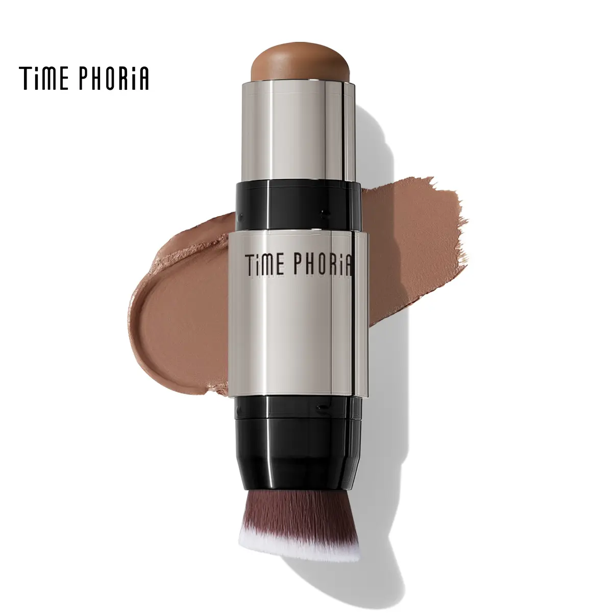 [TIMEPHORIA] Eclipse Spark 2-in-1 Cosmetic Face Contour Stick - 7g Smooth Brush-Applicable Flawless Blend Highlighter for Summer Vibes,back to school