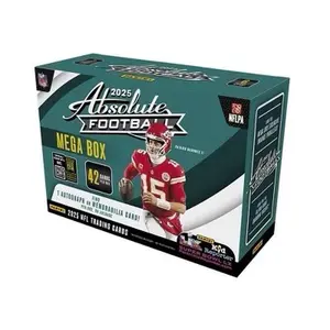 2025 Panini NFL Absolute Football Trading Card Mega Box