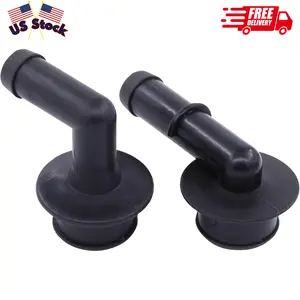 Crankcase Vent Tube Breather Hose and PCV CCV Vent Valve Elbows Grommet Kit for Jeep Grand Cherokee Wrangler 1997-2004