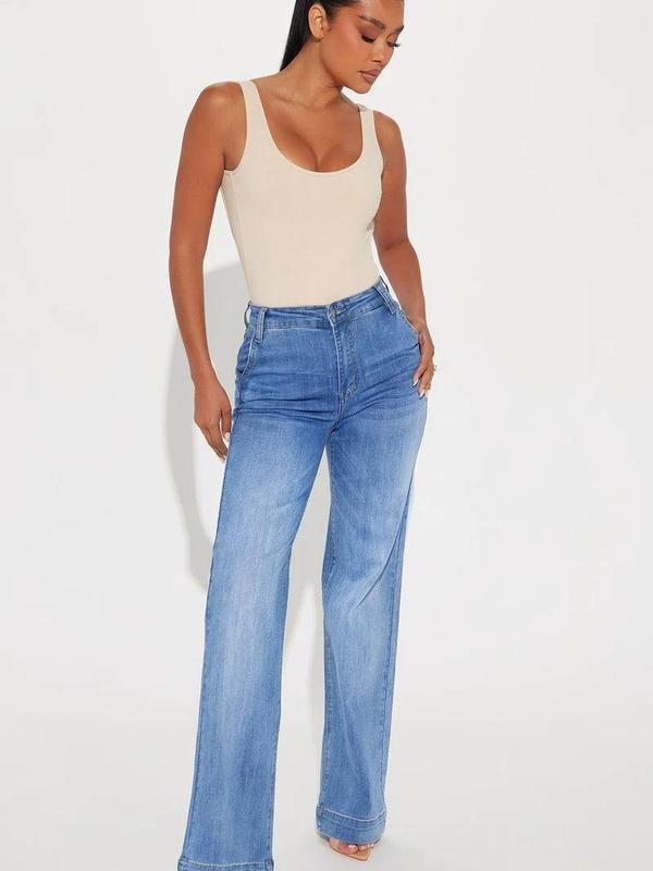 Tall Margot Stretch Trouser Jeans - Medium Wash