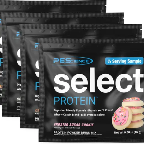 Select Protein Sample Kit | Half-serving flavor sample packets to find your favorite Select Protein flavor