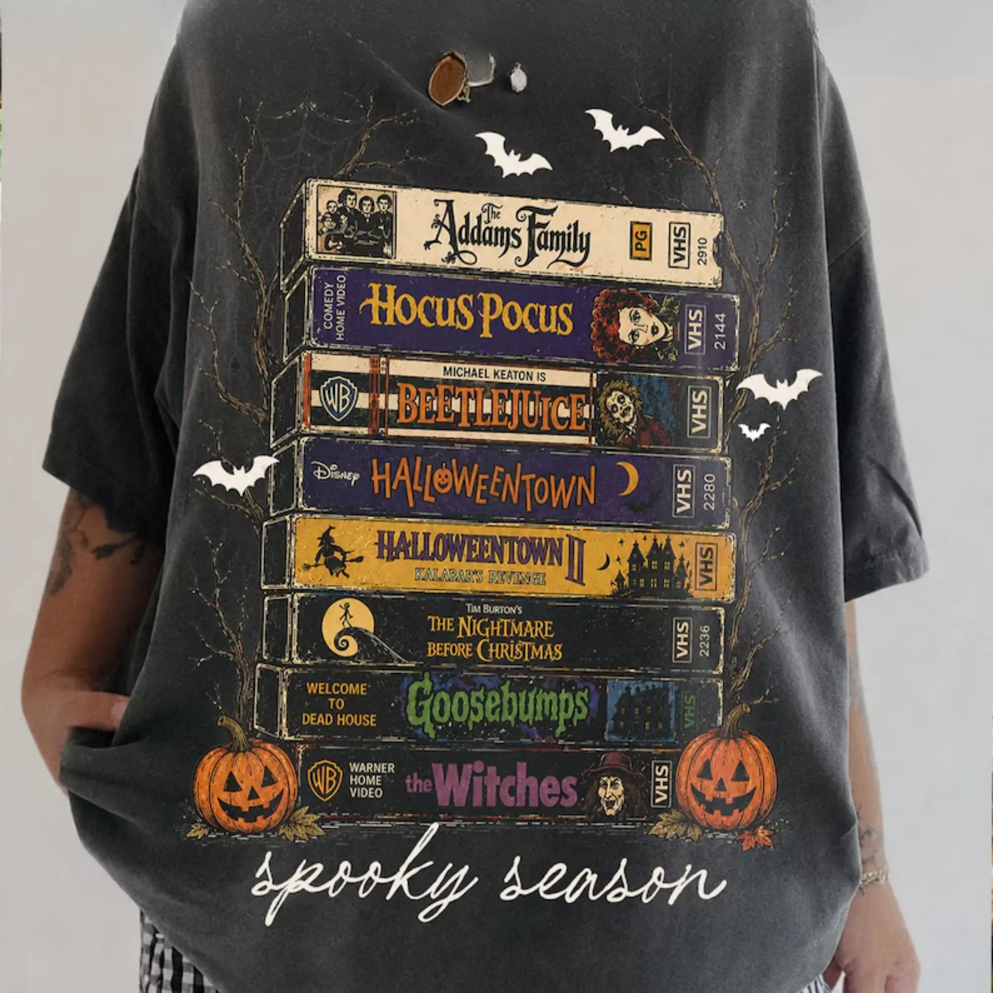 Comfort Colors Vintage Halloween Movie Shirt, Retro Spooky Season Tee, Horror Movie T-Shirt, Scary Movie Graphic Tee, Halloween Film Lover Shirt, Funny Horror Shirt