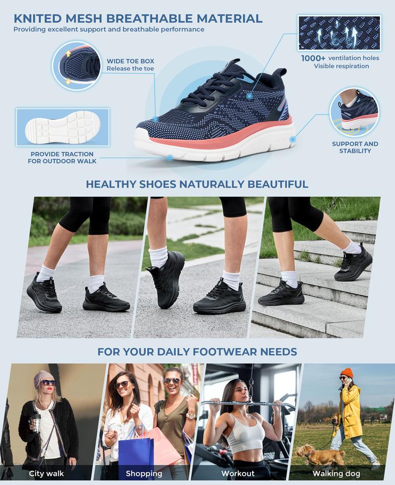 FitVille Women's Cloud Wanderer V8 running shoes sneaker shoes Runner