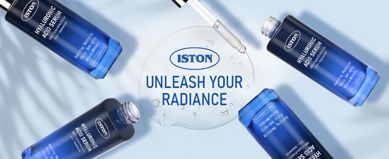 ISTON Ultra-Moisturizing Hyaluronic Acid Serum with Niacinamide Facial Plumping, Anti-Aging - 1.69 Fl Oz/50Ml