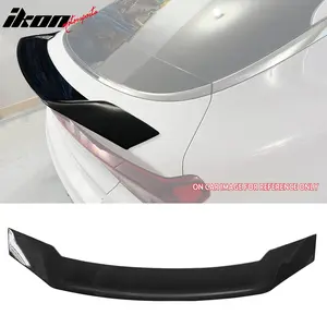 Trunk Spoiler for Kia K5 2021-2024 Sedan R Style Carbon Fiber Print ABS
