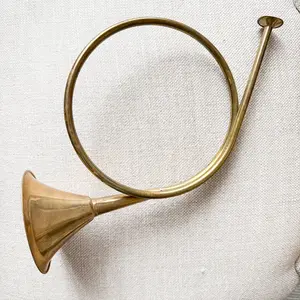 Trumpet Vintage Brass Decorative Musical Horn
