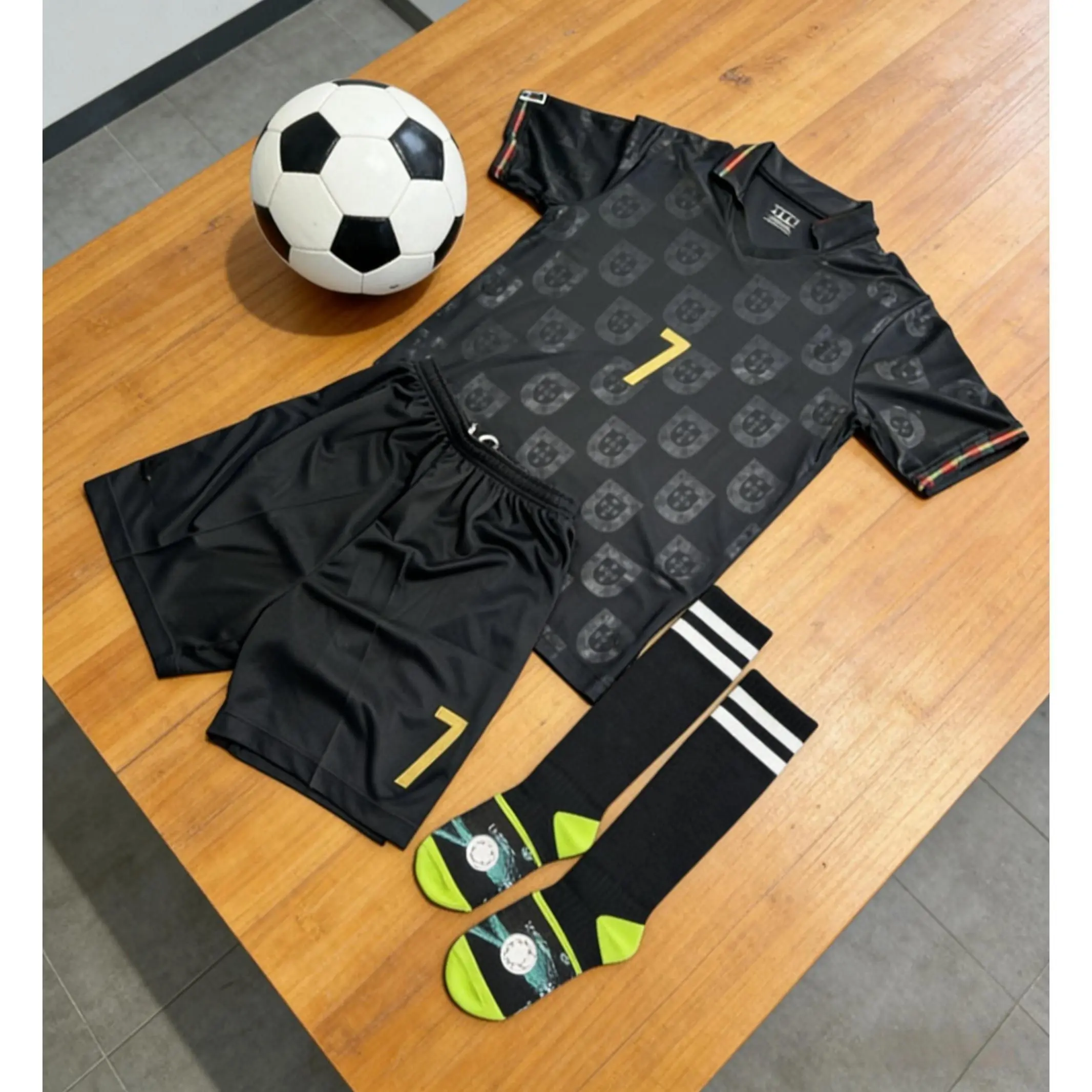 #7 Football Jersey  Soccer jersey  Trainning Football Jesery for Kid and Adult