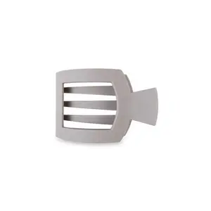 Silver Flames TELETIES Flat Square Clip