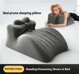 Ergonomic Memory Foam Pillow Multi-Purpose Backrest Leaning Lying Pillow Neck & Shoulder Support Removable Washable Pillowcase Suitable for Sleeping Reading Working Birthday Gift