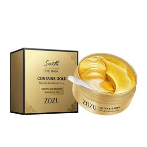 Dual-Use Avocado & Golden Eye Mask Set - Natural Moisturizing, Reduces Puffiness, Soothes Dry Skin, Ideal for Day & Night Eye Care