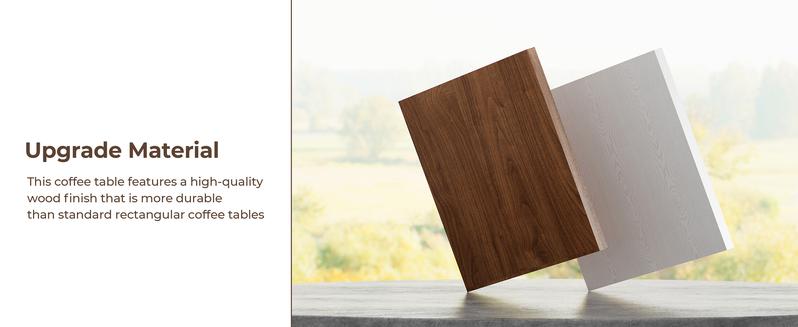 IRONCK 48'' Coffee Table with Sliding Barn Doors, Rustic Center Table with 6 Large Storage Space, Glass Doors and Adjustable Middle Shelf, Farmhouse Coffee Tables for Living Room