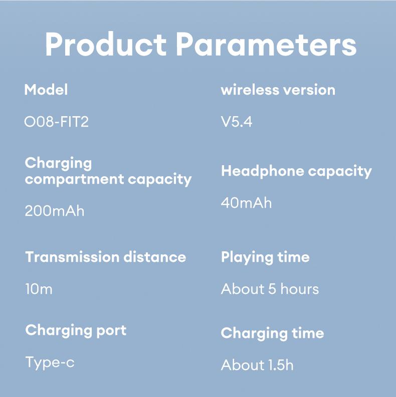 MGALL KC09 with Built-in 169-Language Translation Wireless Headphones with Electroplated Ear Hook Design – Comfortable, Great Sound, Bluetooth 5.4 Flash Connection, Wireless Earbuds for Music and Calls