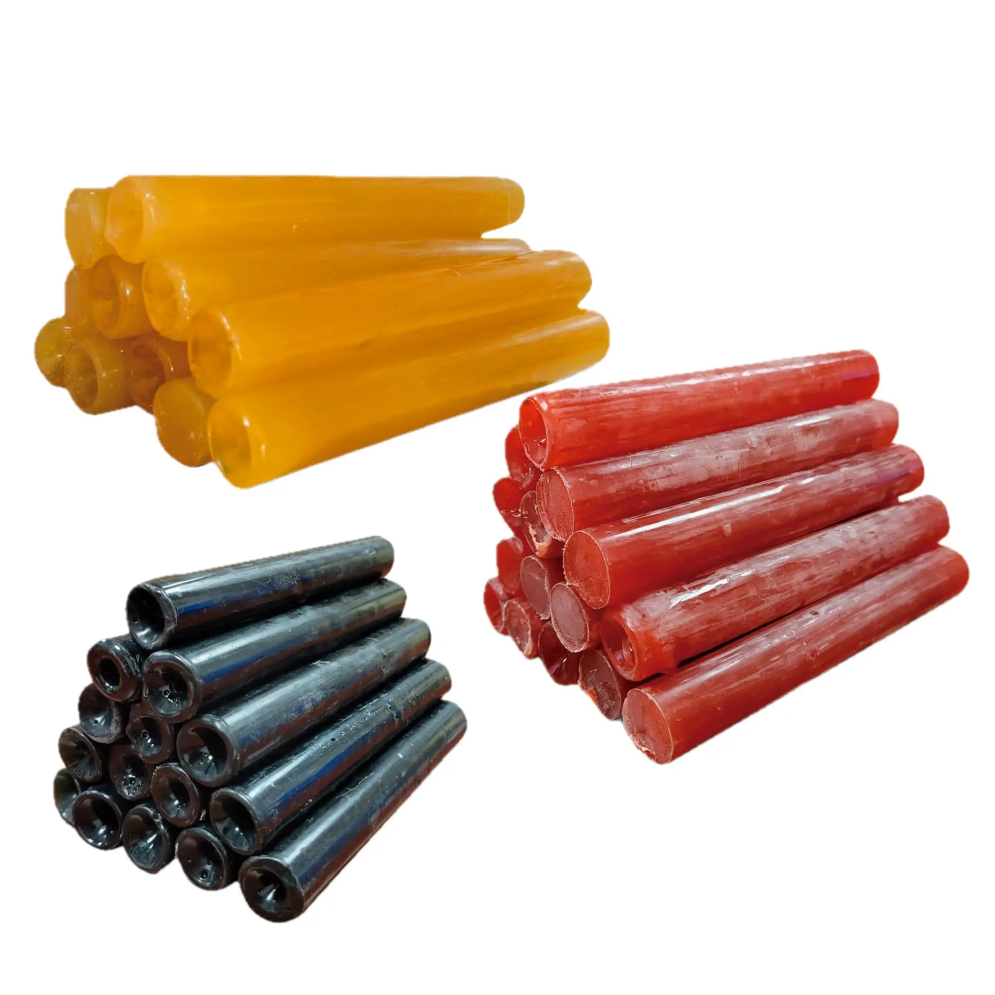 2-Pack Rooster Wax Glue (Pega Cera para Gallos) - Red, Yellow, Black - Long Lasting Bond, Waterproof Bond Glue for Rooster Combs and Wattles