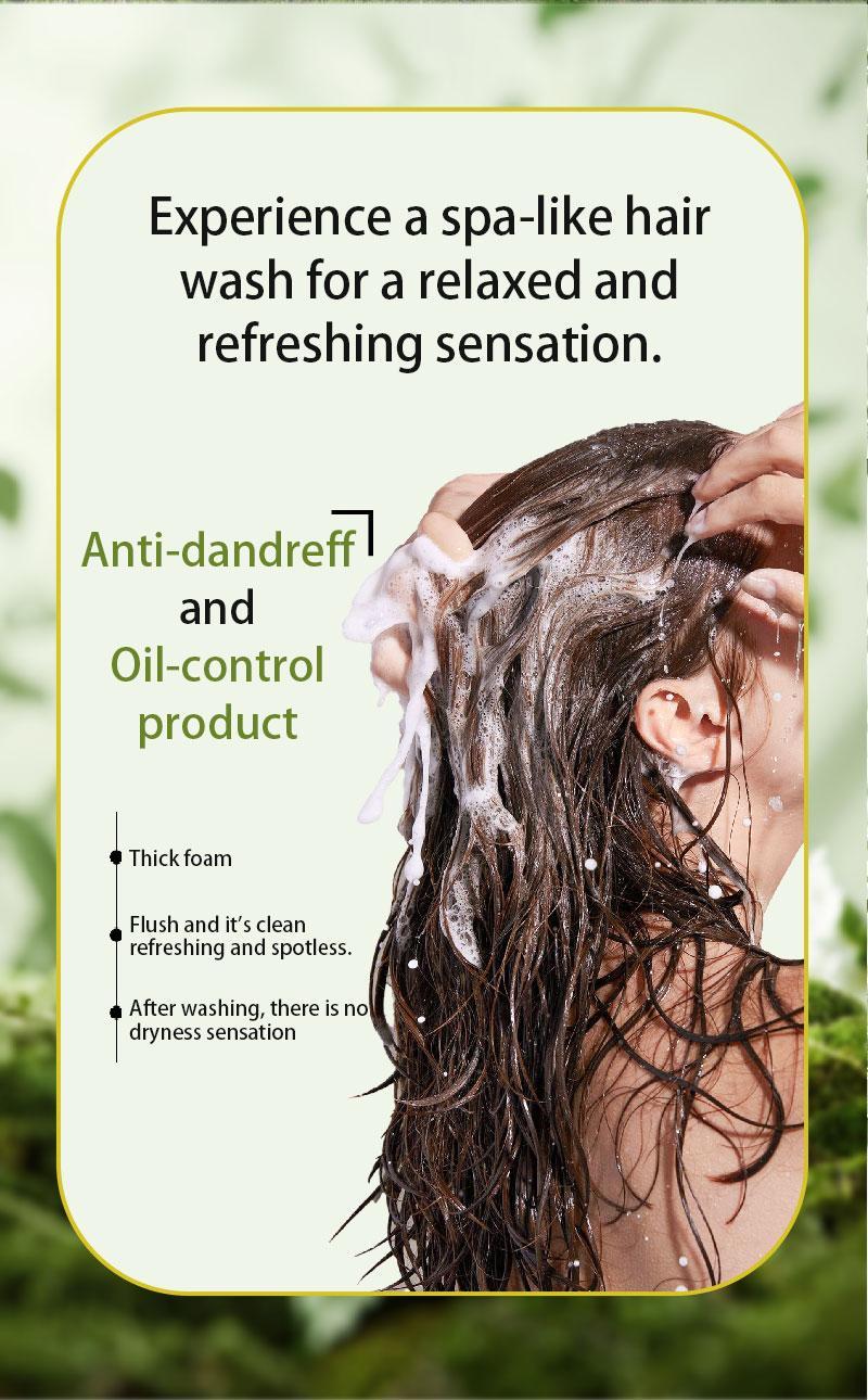 Tgideas Rosemary Shampoo  - BoostHair Growth, Control Oil & Dandruff,Soothe Scalp lritation & RestoreShine! Outdoorfun Hydrolyzed Keratin