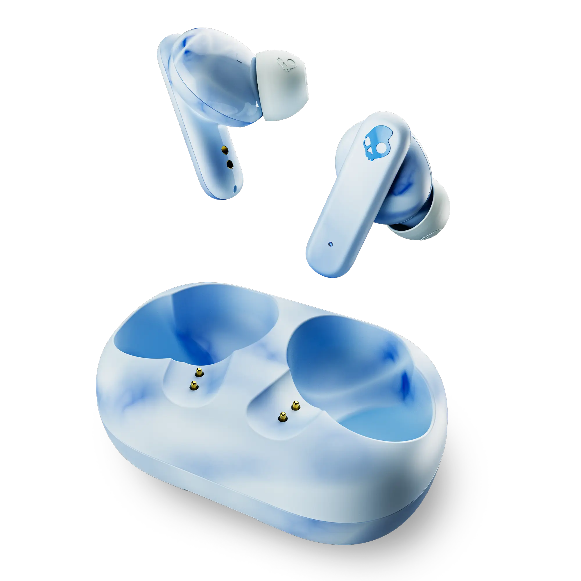 Skullcandy EcoBuds - Sustainable True Wireless Earbuds | Bluetooth 5.2 | 65% Recycled Plastic Portable Earphones Audio Electronic Headset