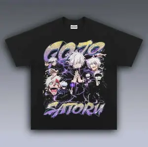 GOJO SATORU Youth and Adult graphic t-shirts, graphic tees, Cartoon Fan T-shirt, graphic tees for boys, Cotton Anime Fan Gifts for Men and Womens, kids clothing, boys clothing