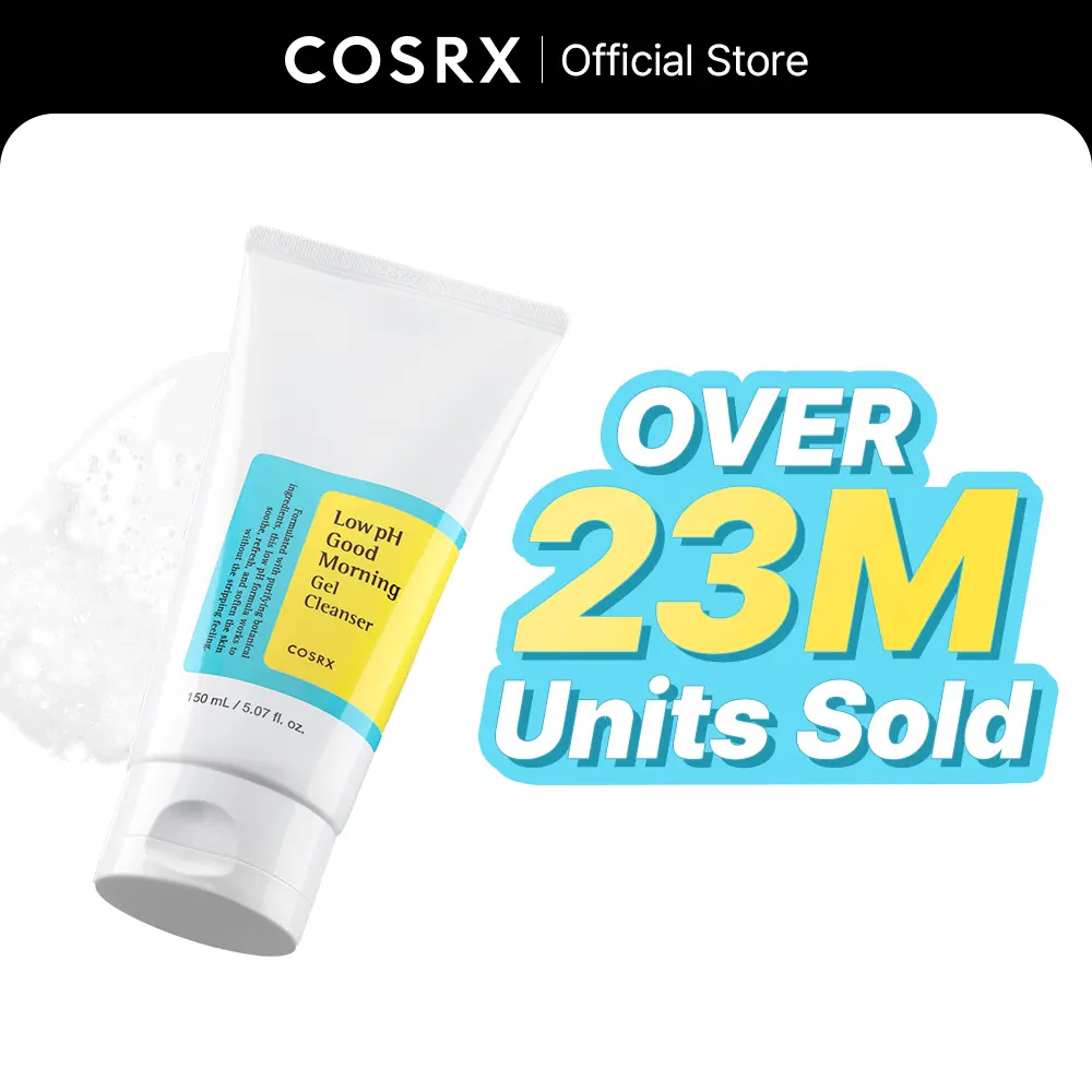 COSRX Low pH Good Morning Gel Cleanser - Gentle Hydrating & Non Stripping Daily Wash, pH Balancing Beauty Products for Adult Skin, Non Stripping Cleanser, Gentle Hydrating Cleanser