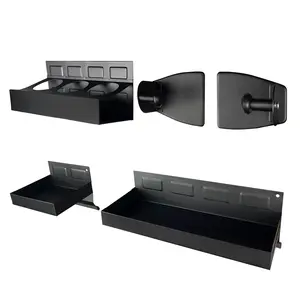 4PC Magnetic Tool Holder Rack – Heavy Duty Tool Organizer for Garage