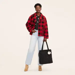 Women's Buffalo Check Melton Jacket - Woolrich