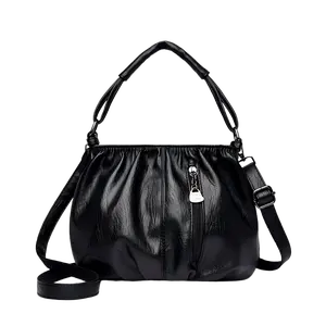 2026 New Fashion &  Elegant HandBag for Women , Women's Soft PU Leather Crossbody Bag, Adjustable Crossbody Bag with Zip Closure. Casual Simple  Bag.