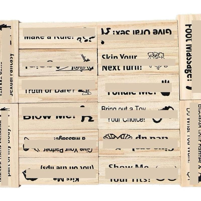 Valentine’s Day jenga