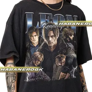 Limited Leon Kennedy Shirt, Resident Evil Requiem Shirt, RE9 Requiem Shirt Fan, Unisex Shirt, Gift For Man And Woman