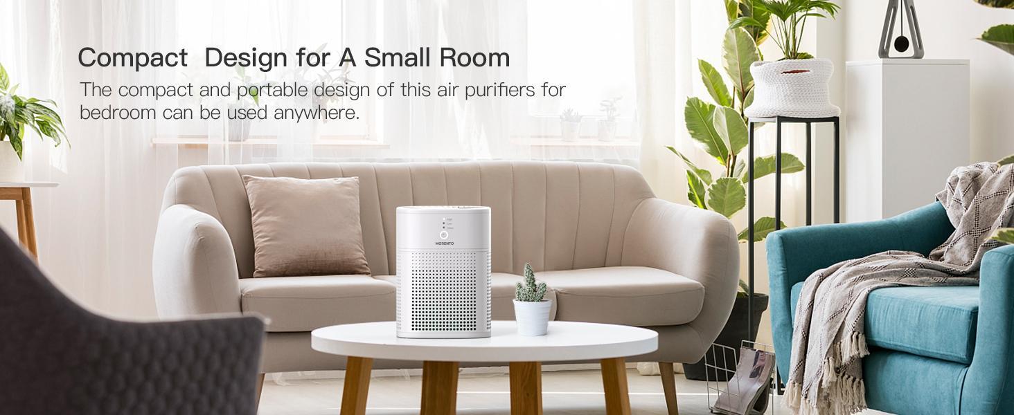 MORENTO MR1800 Air Purifiers -HEPA Filters for Bedroom Home, Office – Effective Against Pets, Allergies, Dust, and Viruses , Portable Household Appliances#TikTokShopBlackFriday