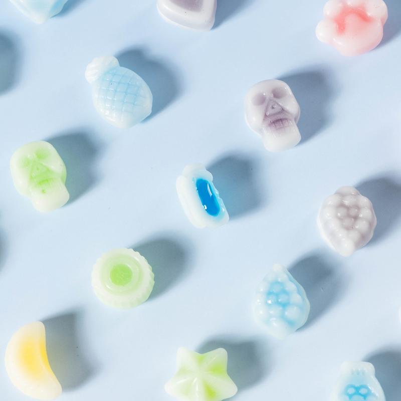 【Buy 1 Get 1 Free】Mini Wax Bottle Candies Mixed Jam Flavors Cute Shapes