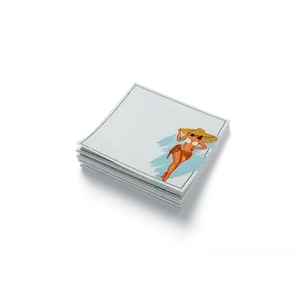 Woosah Bride Beach Me Please! Sticky Notes - Simple Design for Personalization and Organization