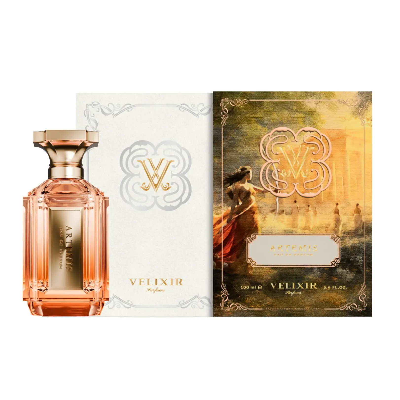 Velixir Artemis for Unisex Eau de Parfum Spray, 3.4 Ounce