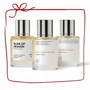 Happily Ever After, Dossier, Unisex Perfume Bundle, 3x50ml, Eau de Parfum, Slice of Heaven, Oud & Rose on Fire, Summer Crush