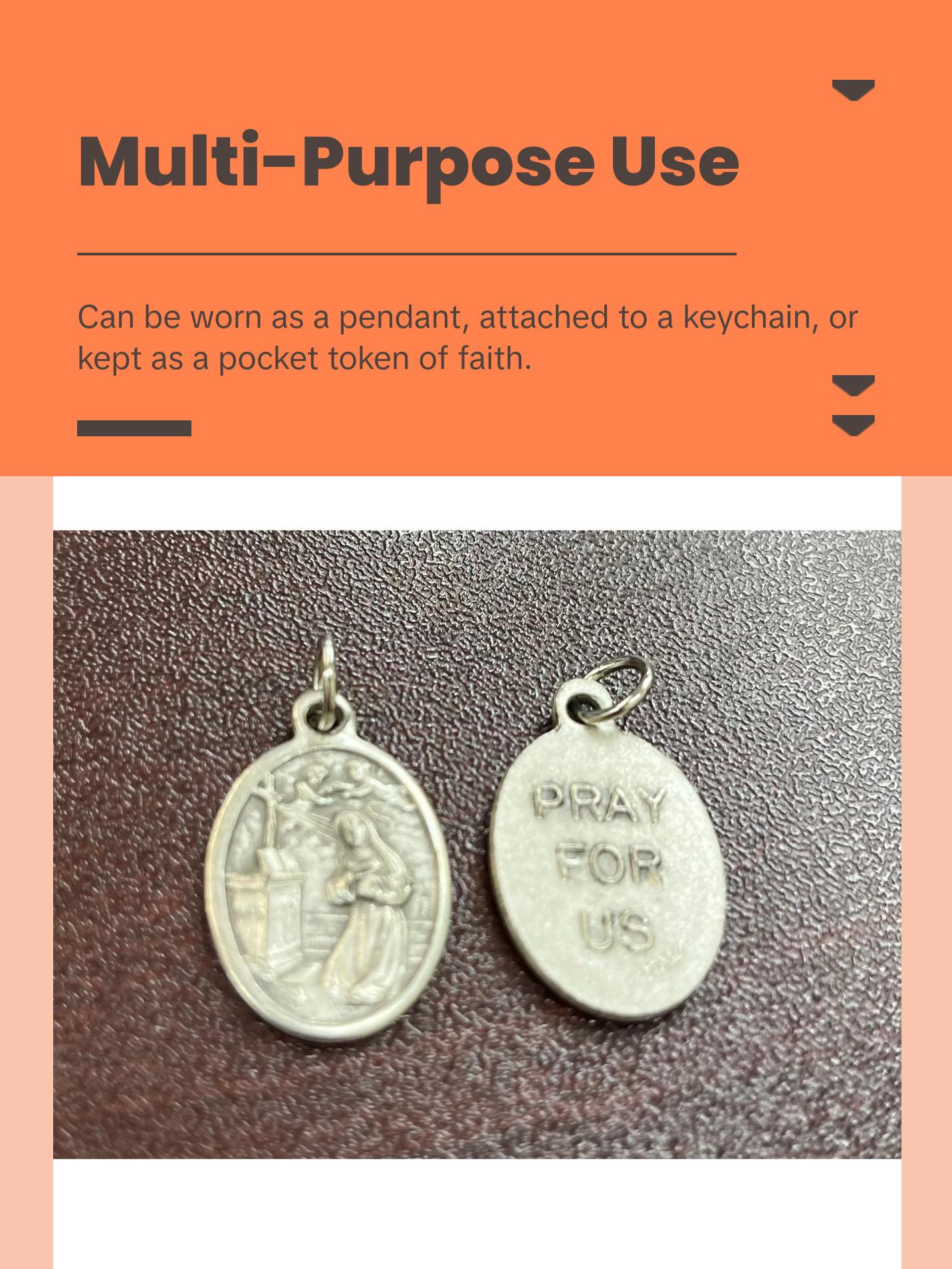 Saint Rita Special Commemorative Medal – A Symbol of Faith &amp; Perseverance