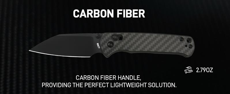 CJRB Hectare Pocket Folding Knife with AR-RPM9 Steel Blade and Black Carbon Fiber Handle, EDC Gear for Camping, Hunting, and FathersDayGift CJRB Hectare Pocket Folding Knife with AR-RPM9 Steel Blade and Black Carbon Fiber Handle, EDC Gear for Camping, Hunting, and FathersDayGift