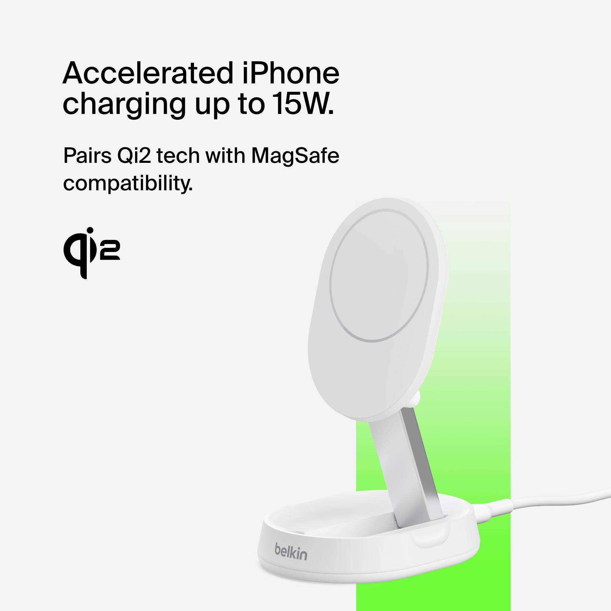 Belkin BoostCharge Pro Convertible Magnetic Wireless Charging Stand with Qi2 15W Belkin BoostCharge Pro Convertible Magnetic Wireless Charging Stand with Qi2 15W