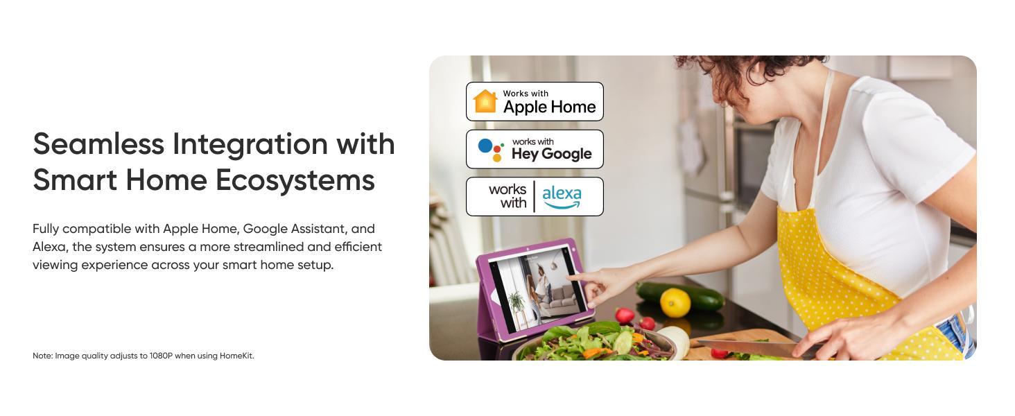 【Upgrade C220】eufy Indoor Cam E30, Latest Generation, 4K UHD Security Camera, 360 Pan-Tilt, Color Night Vision, AI Detection for Human/Pet/Audio/Crying, Human/Pet Auto Tracking, Works with Homekit