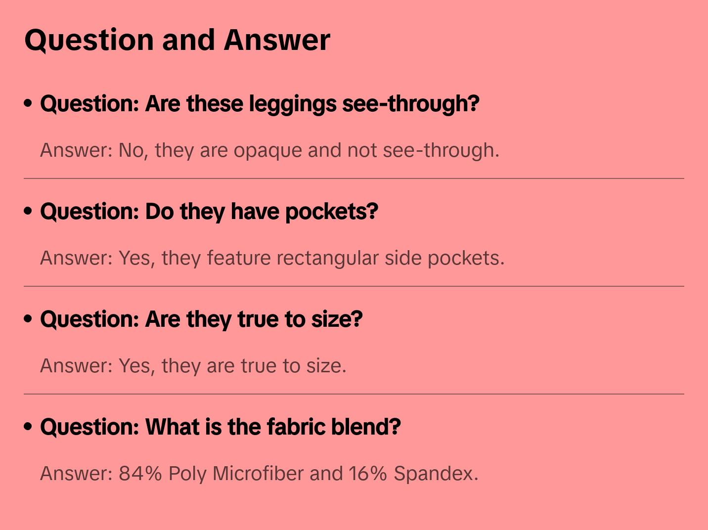 High Rise Black Butter Leggings with Pockets