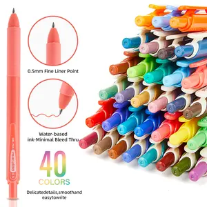 SHANDS 10-20Retro&Macaron Gel Pens Set with Comfort Grip for Office, School&Home Nursing tiktokshop,Children's Day Gift,Non-toxic for Kids Art & School,Quick-Dry Gel Pens for Flight Attendants &Waiters, Multicolor Pens Neon Pens Brush Pens Colored Markers