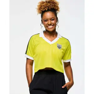 Victory V-Neck Crop Raglan Polo