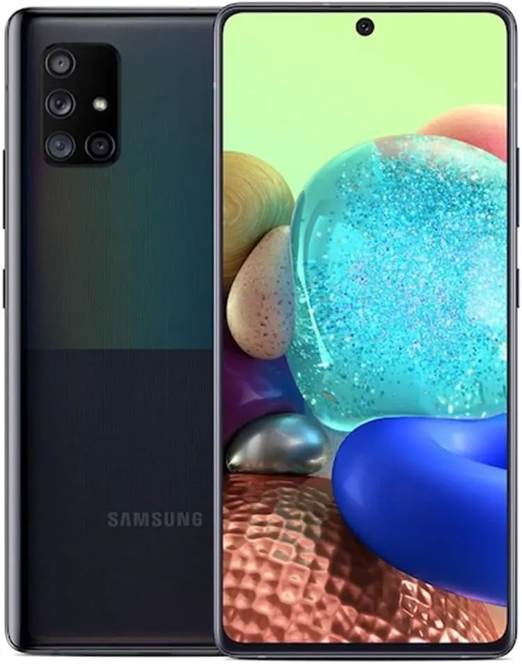 REFURBISHED Samsung Galaxy A71 5G Pro Smartphone - US Version Android Device, 6GB RAM, 128GB Storage Black, GSM Unlocked, AMOLED Display, Wi-Fi, 5G Speed, Premium Lens, Selfie-Capable, Corning Gorilla Glass 3, 1 UI 2.1 Ease