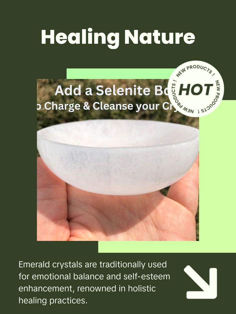 Emerald Gem Bottle (Grade AA) - Polished Chips of Emerald Crystals