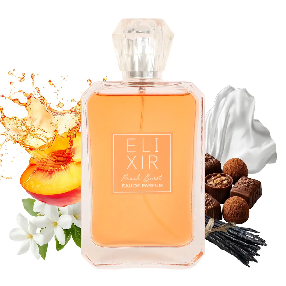 Elixir Peach Burst Eau de Parfum 100ml - Fragrance for Women