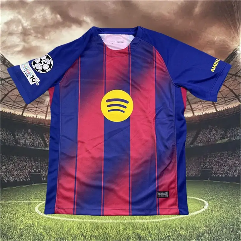 2025 2026 Barca Home 8 Pedri Short sleeve Soccer Jersey - TikTok Shop
