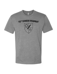 75th Ranger Regiment T-Shirt (Gray)